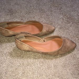 Brand new suede flats!